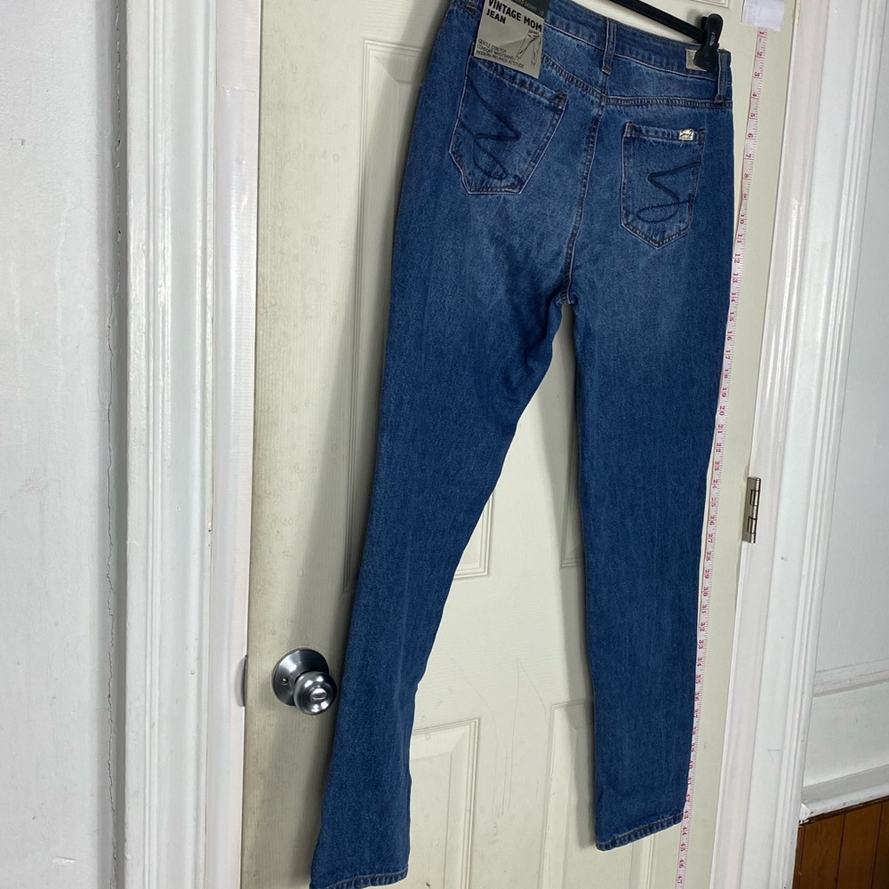 NEW Seven7 vintage mom jeans high rise 10 womens - Picture 7 of 10
